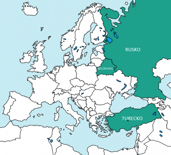 Turecko, Rusko a Bělorusko
